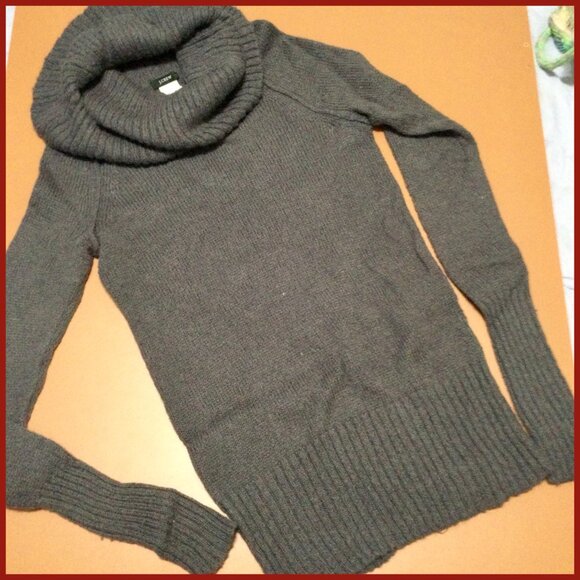 Cowl Neck Sweater, sz S - Picture 4 of 7